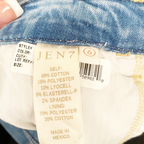 NWT 7 For All Mankind Jen 7 Bermuda Jean Shorts 6 - Picture 5 of 8
